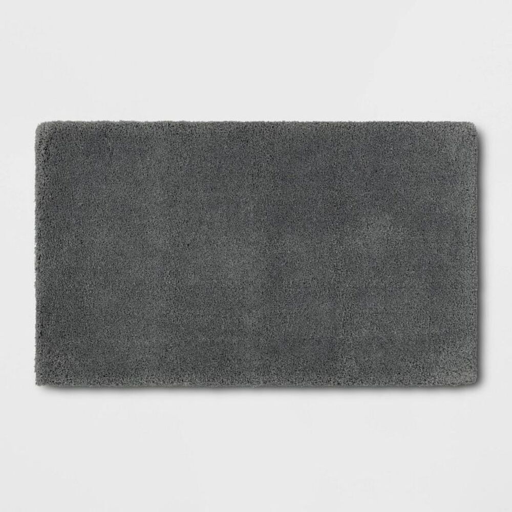 Threshold Signature -  Microfiber Tufted 40x24" Bath  Gray
